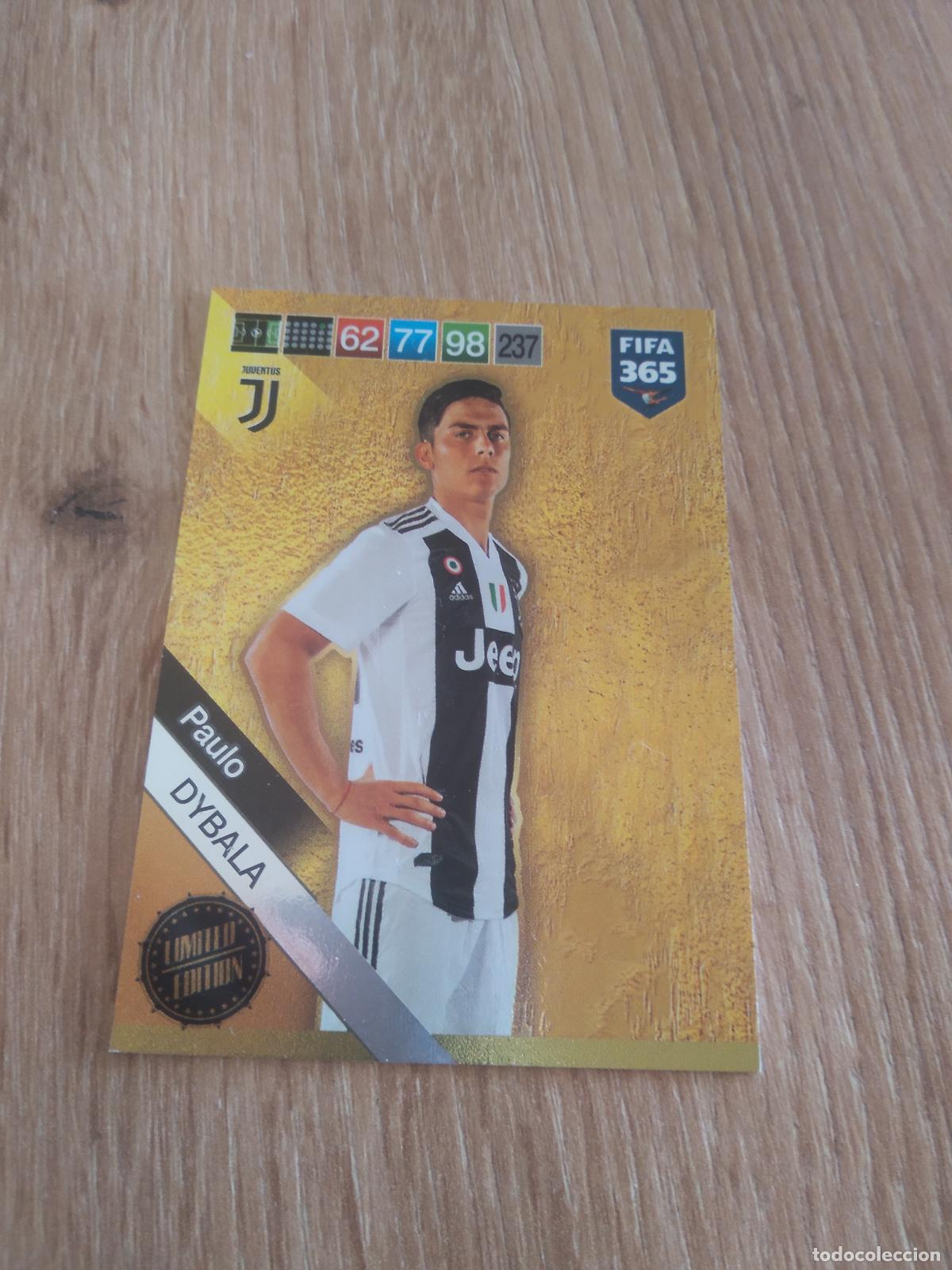 Fu&szlig;ball-Sticker: DYBALA JUVENTUS TURIN EDICION LIMITADA CROMO FUTBOL PANINI ADRENALYN 18-19 FIFA 365 2018-2019