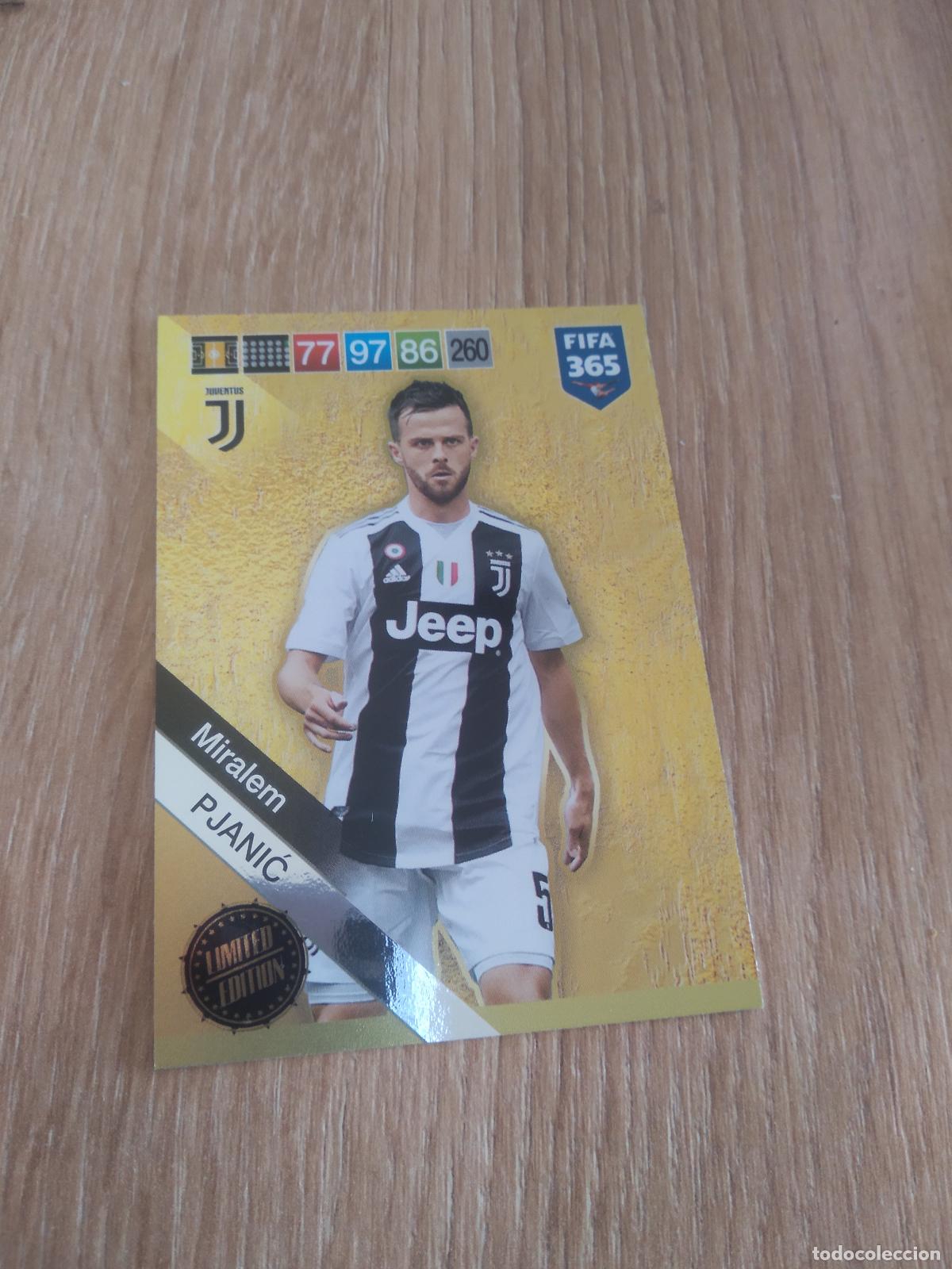 Fu&szlig;ball-Sticker: PJANIC JUVENTUS TURIN EDICION LIMITADA CROMO FUTBOL PANINI ADRENALYN 18-19 FIFA 365 2018-2019