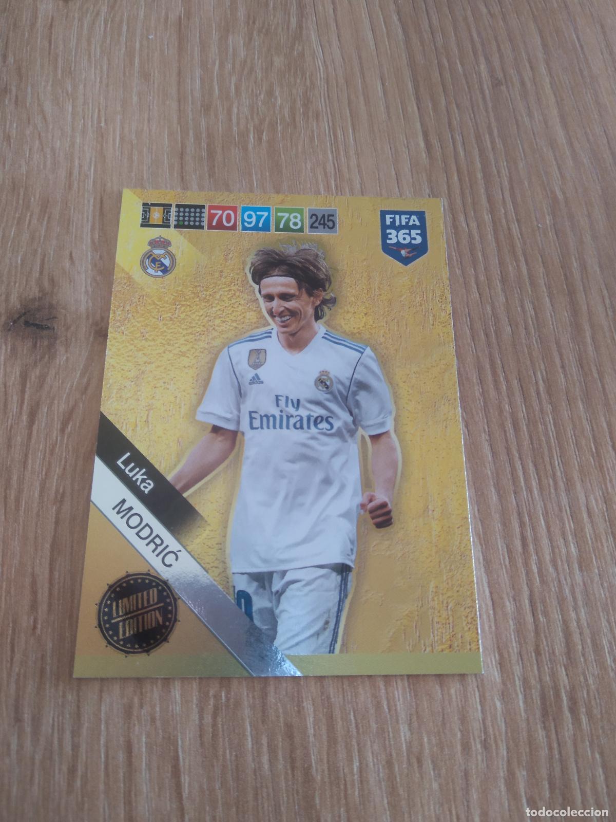 Fu&szlig;ball-Sticker: MODRIC REAL MADRID EDICION LIMITADA CROMO FUTBOL PANINI ADRENALYN 18-19 FIFA 365 2018-2019