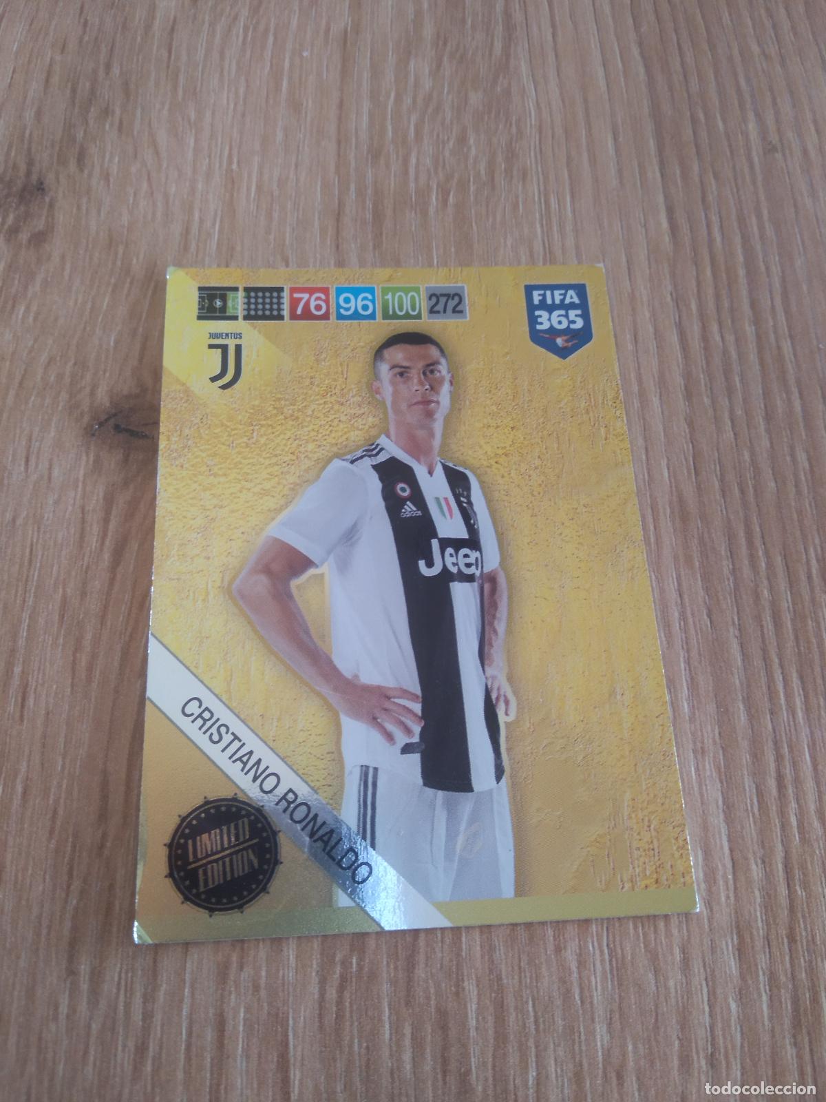 Fu&szlig;ball-Sticker: CRISTIANO RONALDO JUVENTUS EDICION LIMITADA CROMO FUTBOL PANINI ADRENALYN 18-19 FIFA 365 2018-2019