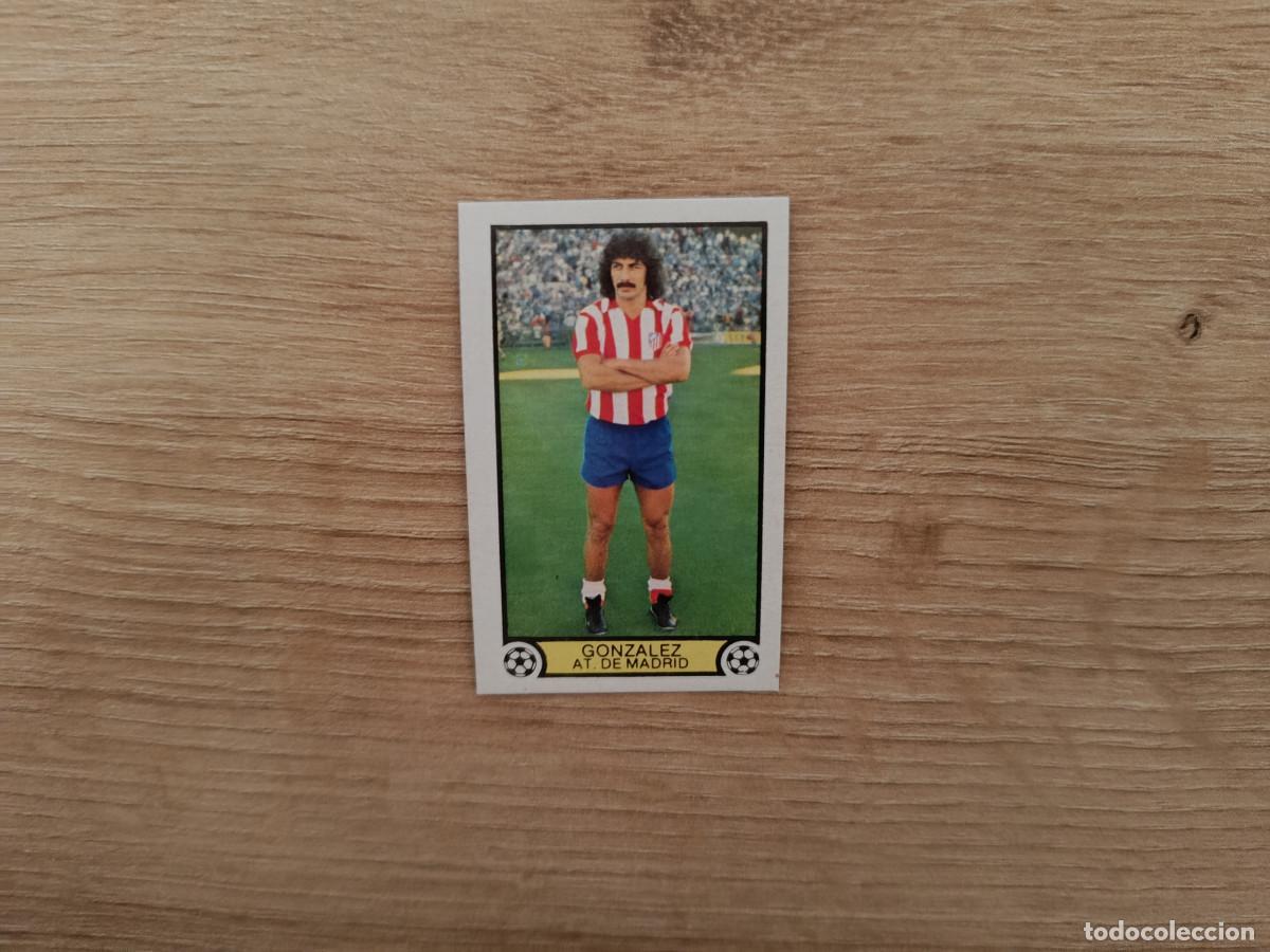 Cromos de f&uacute;tbol: CROMO DE FUTBOL LIGA ESTE GONZALEZ ATLETICO MADRID SIN PEGAR NUNCA PEGADO 79 80 1979 1980 D626