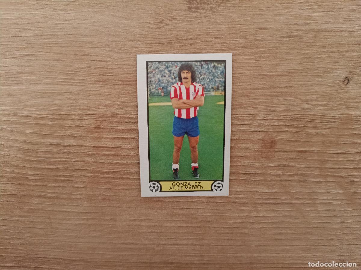 Football Stickers: CROMO DE FUTBOL LIGA ESTE GONZALEZ ATLETICO MADRID SIN PEGAR NUNCA PEGADO 79 80 1979 1980 D626
