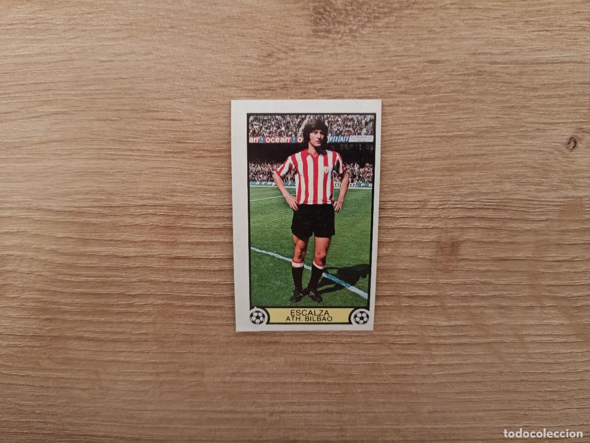 Cromos de f&uacute;tbol: CROMO DE FUTBOL LIGA ESTE ESCALZA ATHLETIC BILBAO SIN PEGAR NUNCA PEGADO 79 80 1979 1980 D626