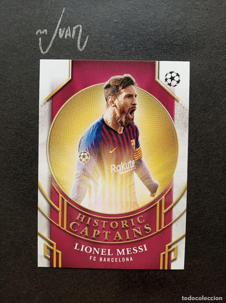 Figurine di Calcio: HC-4 HISTORIC CAPTAINS LIONEL MESSI FC BARCELONA MUNDIAL 2026 ARGENTINA ⚽ TOPPS &reg; 2024 2025 24 25