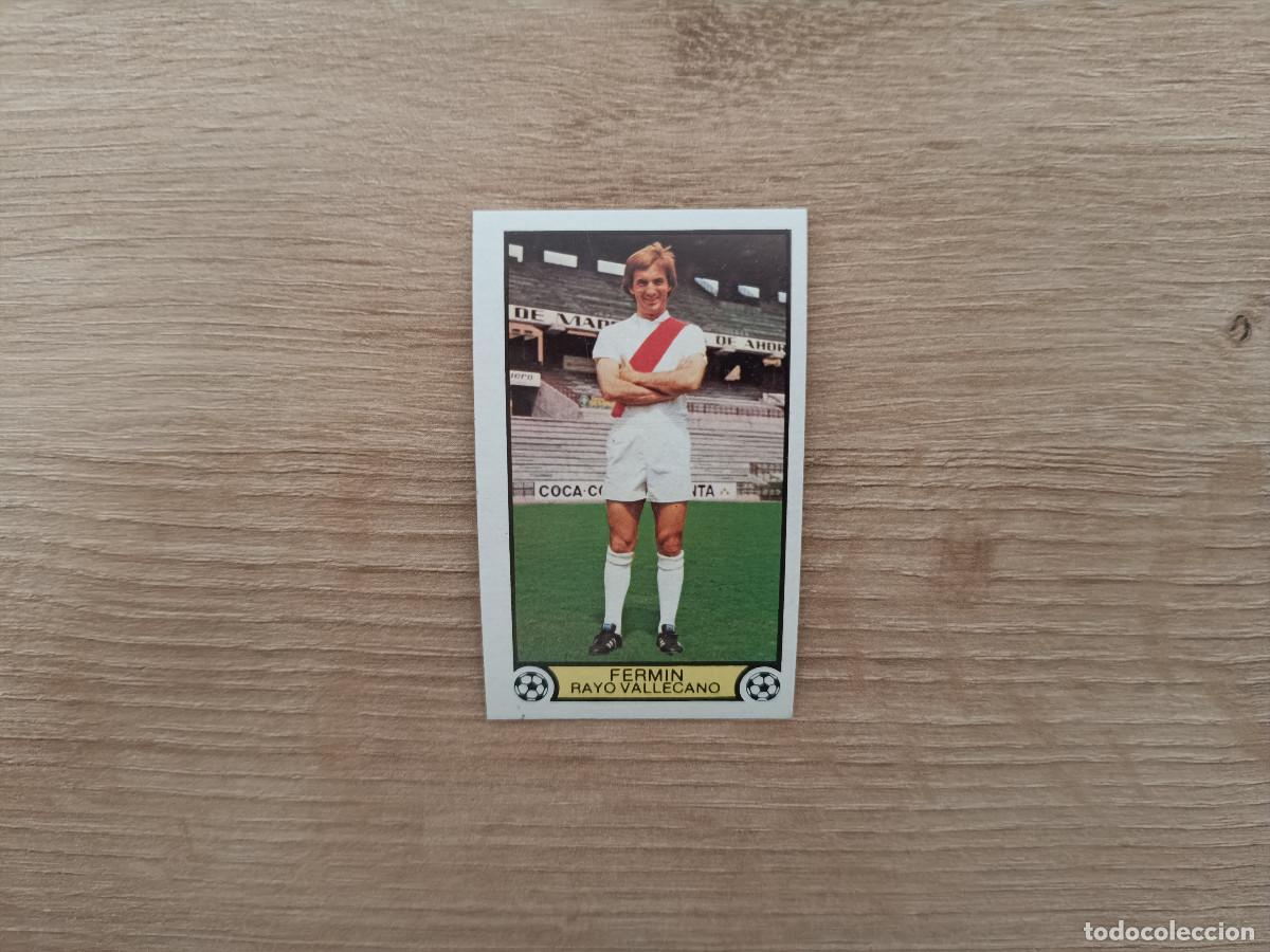 Cromos de f&uacute;tbol: CROMO DE FUTBOL LIGA ESTE FERMIN RAYO VALLECANO SIN PEGAR NUNCA PEGADO 79 80 1979 1980 D626