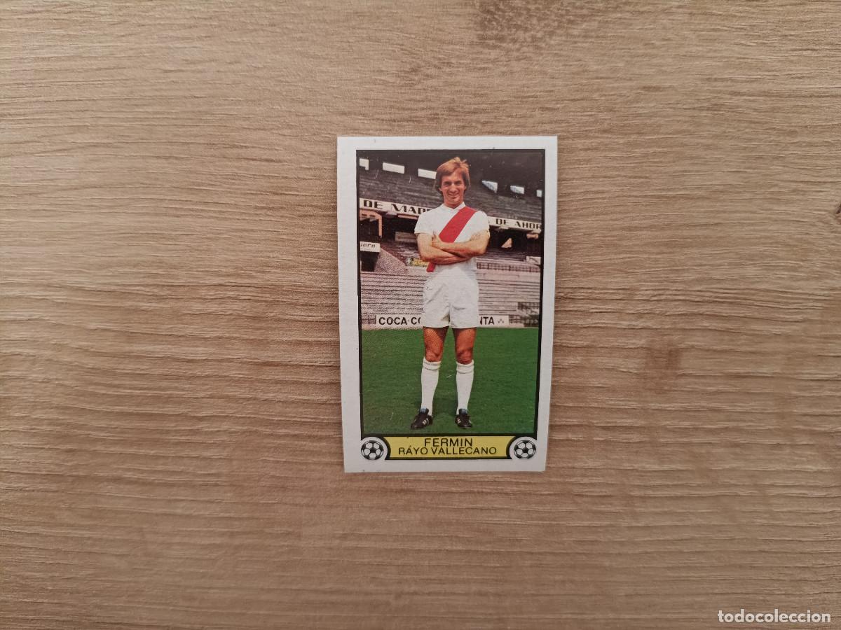 Cromos de f&uacute;tbol: CROMO DE FUTBOL LIGA ESTE FERMIN RAYO VALLECANO SIN PEGAR NUNCA PEGADO 79 80 1979 1980 D626