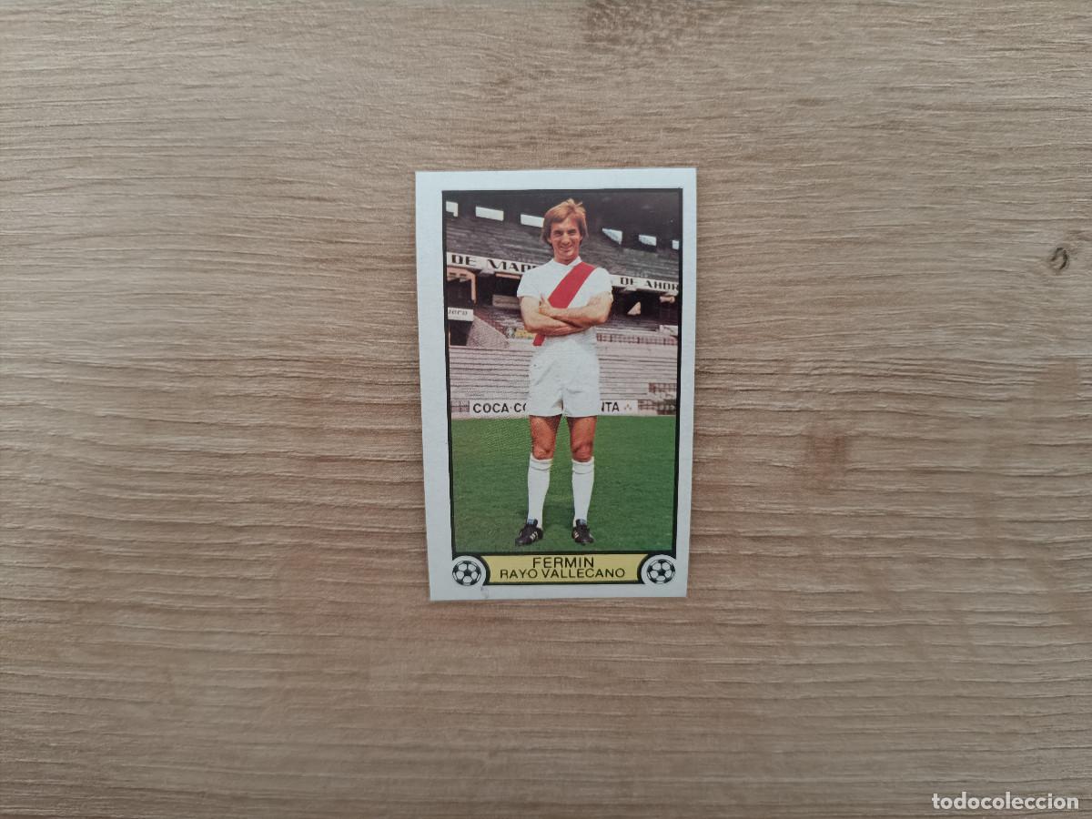 Cromos de f&uacute;tbol: CROMO DE FUTBOL LIGA ESTE FERMIN RAYO VALLECANO SIN PEGAR NUNCA PEGADO 79 80 1979 1980 D626