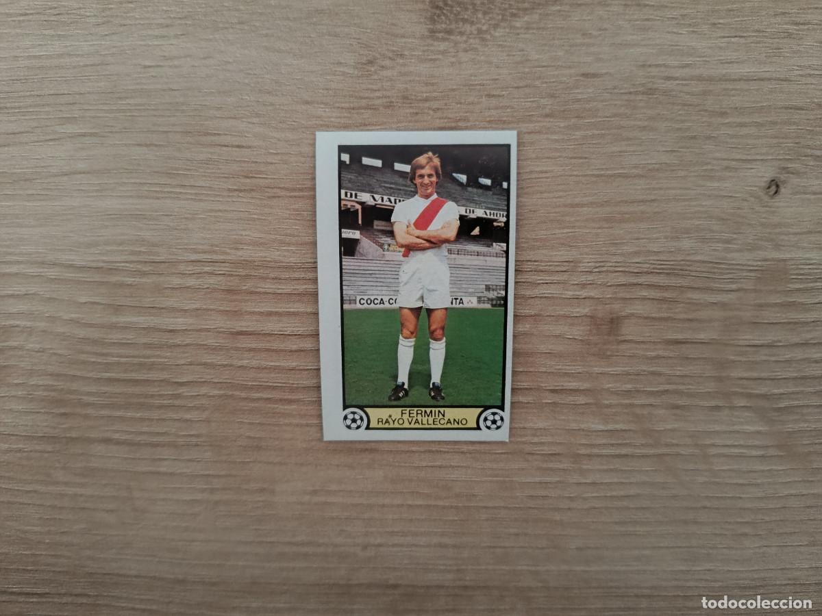 Cromos de f&uacute;tbol: CROMO DE FUTBOL LIGA ESTE FERMIN RAYO VALLECANO SIN PEGAR NUNCA PEGADO 79 80 1979 1980 D626