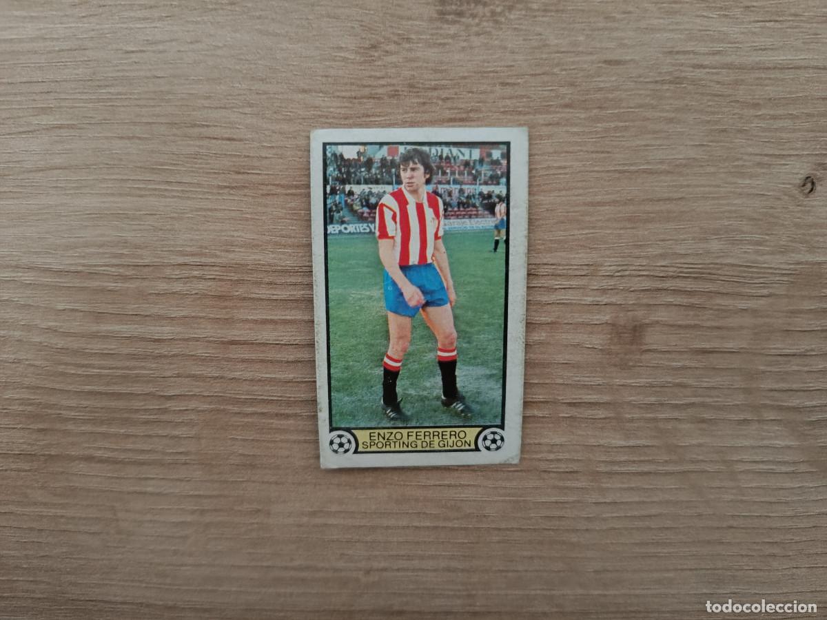 Cromos de f&uacute;tbol: CROMO DE FUTBOL LIGA ESTE ENZO FERRERO SPORTING GIJON SIN PEGAR NUNCA PEGADO 79 80 1979 1980 D626