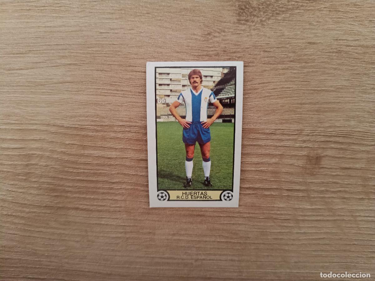 Cromos de f&uacute;tbol: CROMO DE FUTBOL LIGA ESTE HUERTAS ESPA&Ntilde;OL SIN PEGAR NUNCA PEGADO 79 80 1979 1980 D626