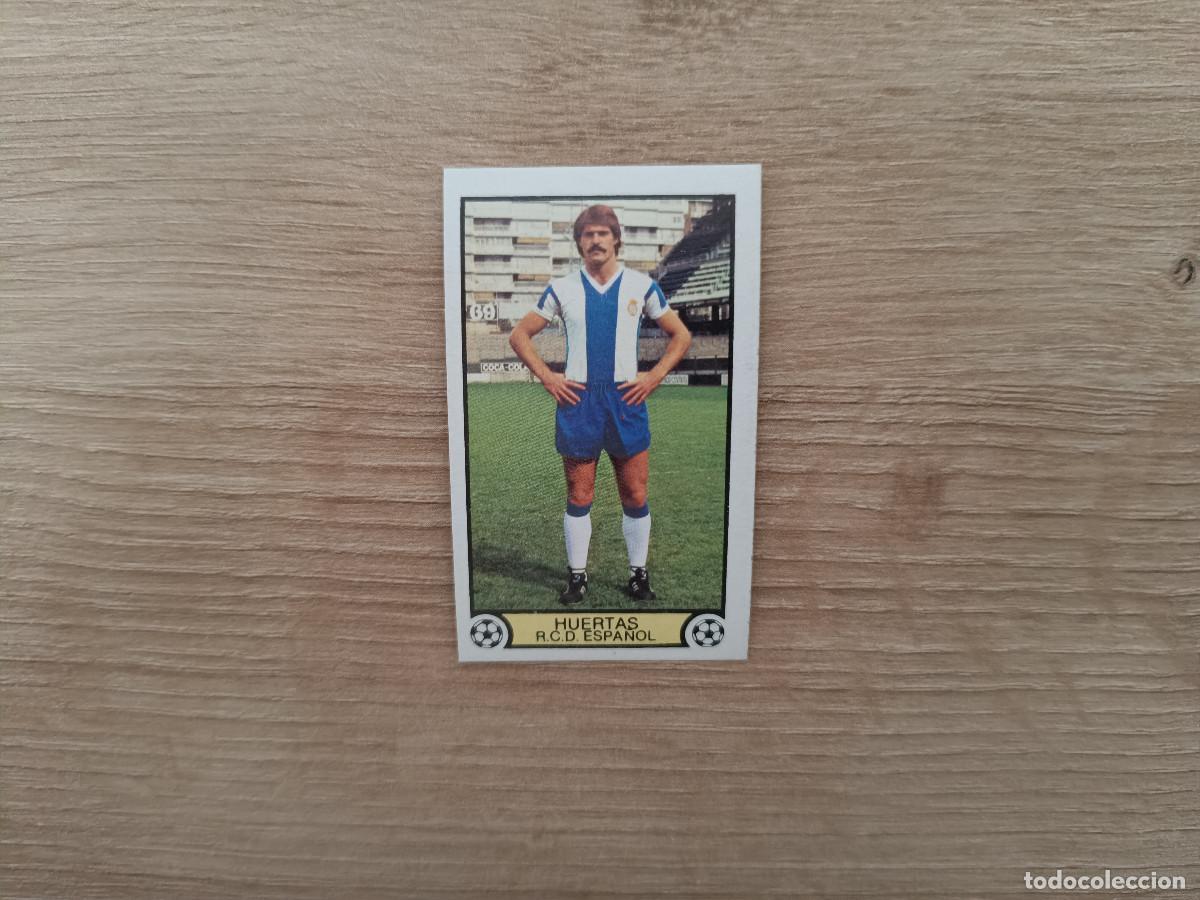 Cromos de f&uacute;tbol: CROMO DE FUTBOL LIGA ESTE HUERTAS ESPA&Ntilde;OL SIN PEGAR NUNCA PEGADO 79 80 1979 1980 D626