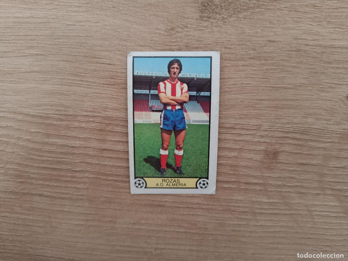 Cromos de f&uacute;tbol: CROMO DE FUTBOL LIGA ESTE ROZAS ALMERIA SIN PEGAR NUNCA PEGADO 79 80 1979 1980 D626