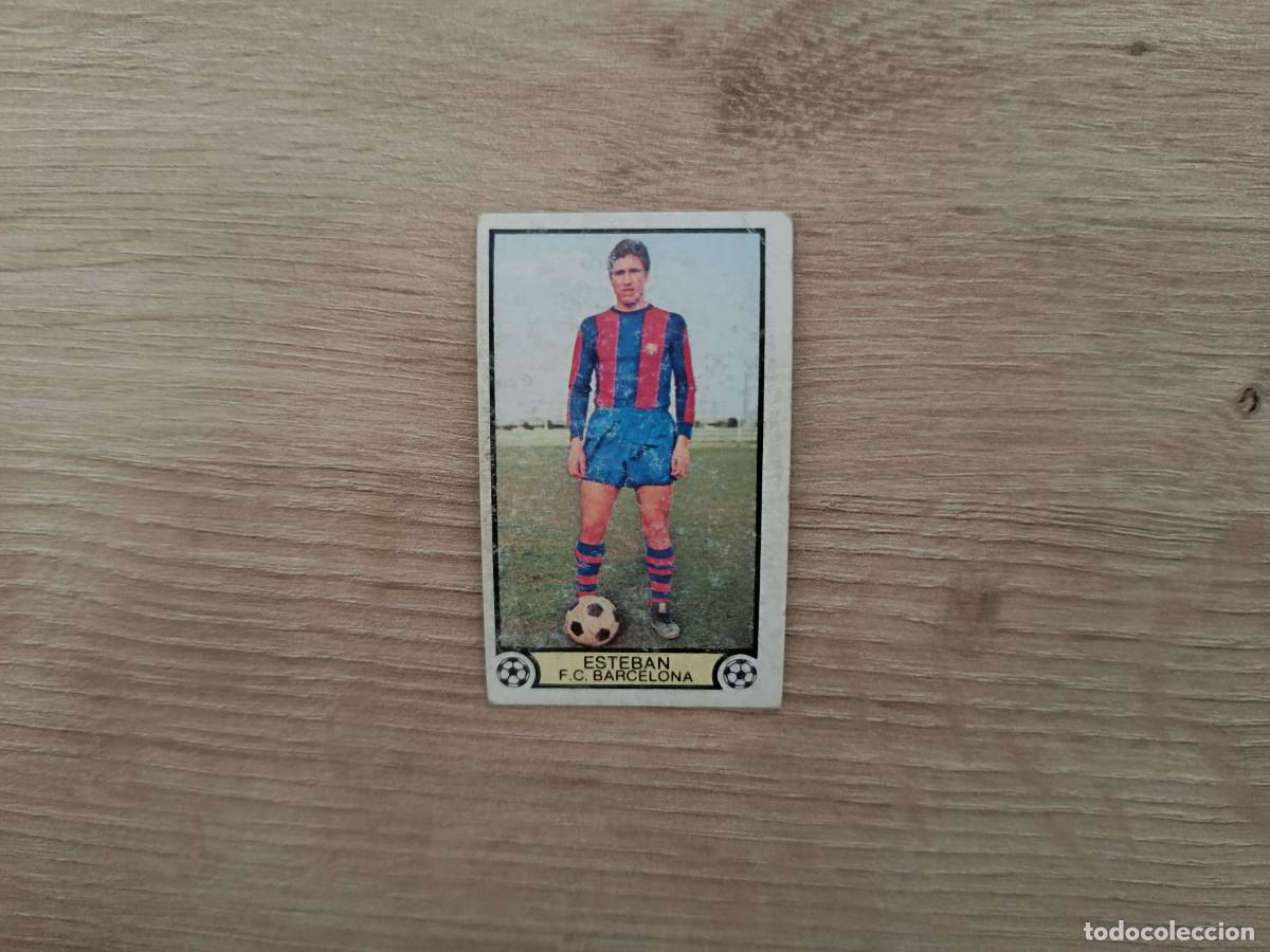 Cromos de f&uacute;tbol: CROMO DE FUTBOL LIGA ESTE ESTEBAN BARCELONA SIN PEGAR NUNCA PEGADO 79 80 1979 1980 D626