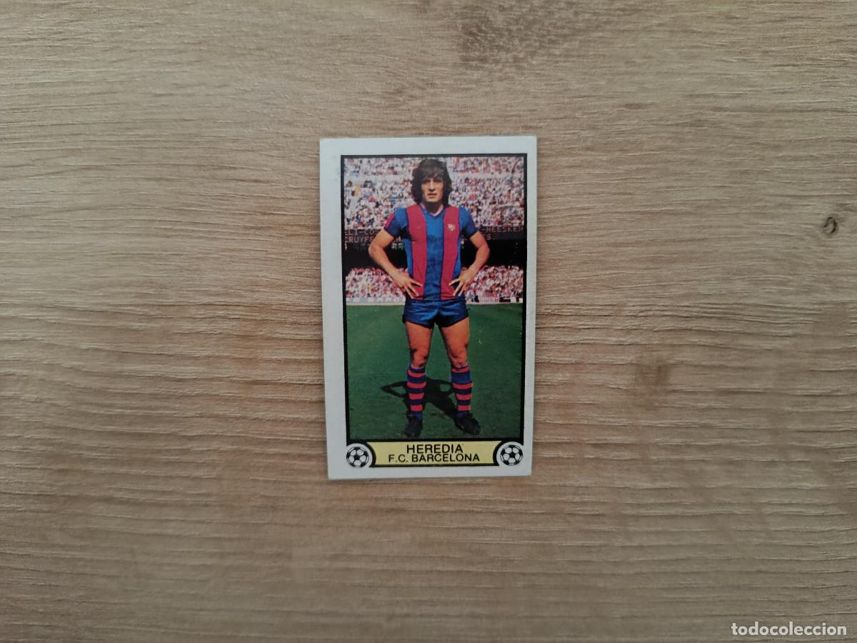 Cromos de f&uacute;tbol: CROMO DE FUTBOL LIGA ESTE HEREDIA BARCELONA SIN PEGAR NUNCA PEGADO 79 80 1979 1980 D626