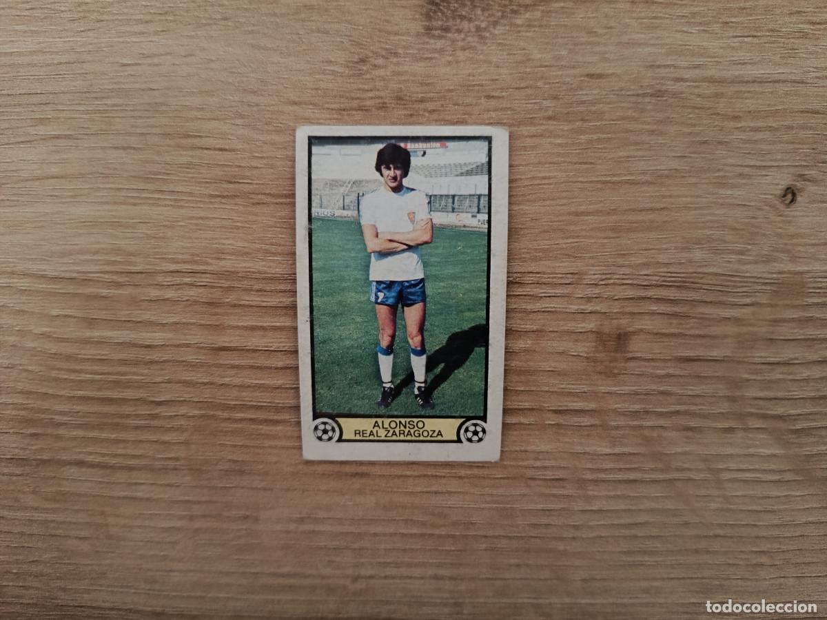 Cromos de f&uacute;tbol: CROMO DE FUTBOL LIGA ESTE ALONSO ZARAGOZA SIN PEGAR NUNCA PEGADO 79 80 1979 1980 D626