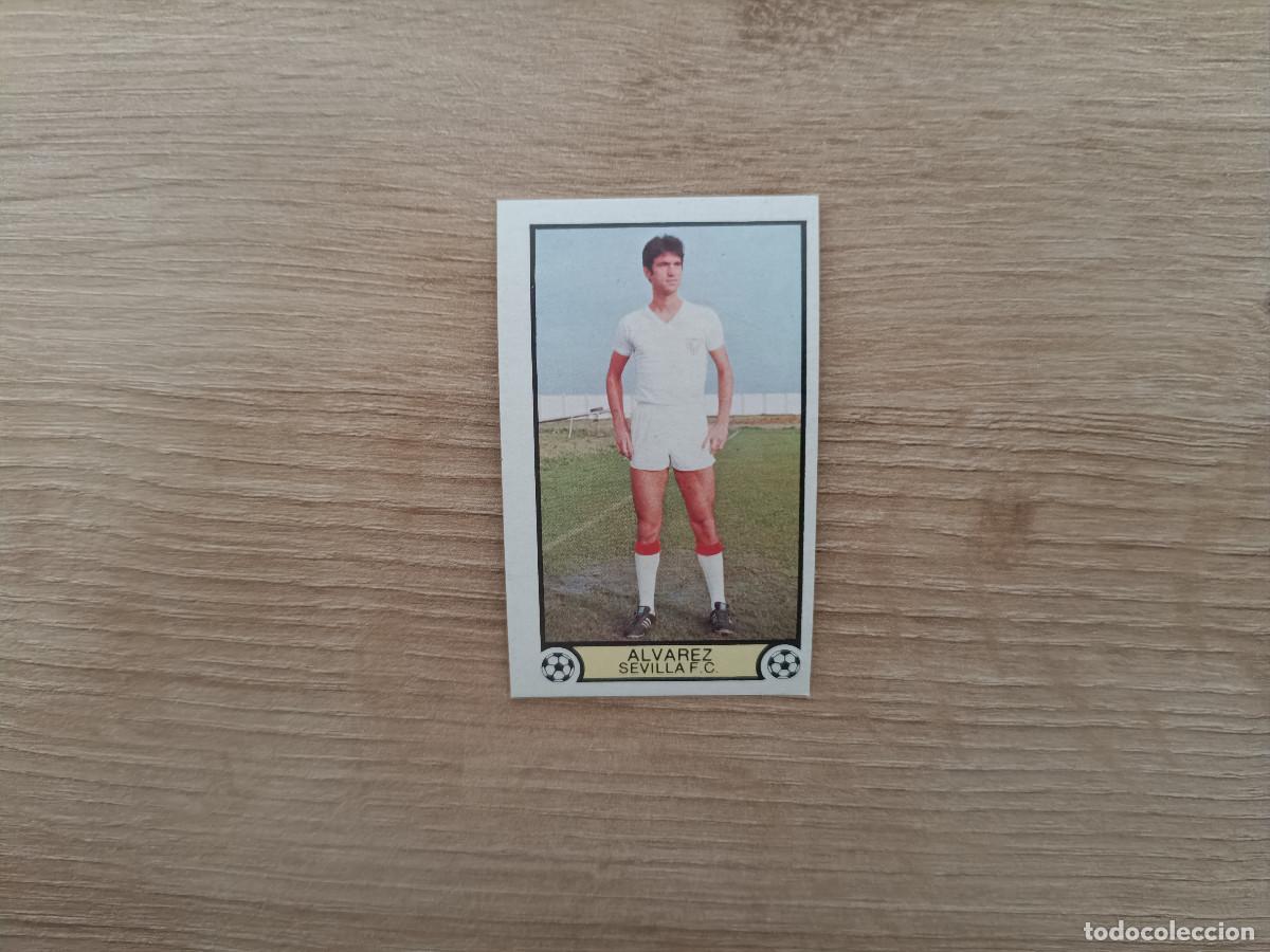 Cromos de f&uacute;tbol: CROMO DE FUTBOL LIGA ESTE ALVAREZ SEVILLA SIN PEGAR NUNCA PEGADO 79 80 1979 1980 D626