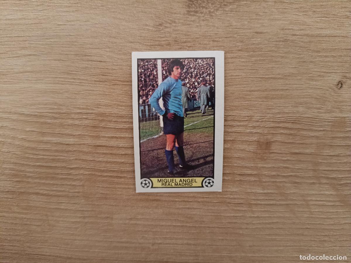 Cromos de f&uacute;tbol: CROMO DE FUTBOL LIGA ESTE MIGUEL ANGEL REAL MADRID SIN PEGAR NUNCA PEGADO 79 80 1979 1980 D626