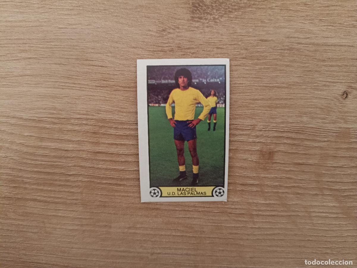 Cromos de f&uacute;tbol: CROMO DE FUTBOL LIGA ESTE MACIEL LAS PALMAS SIN PEGAR NUNCA PEGADO 79 80 1979 1980 D626