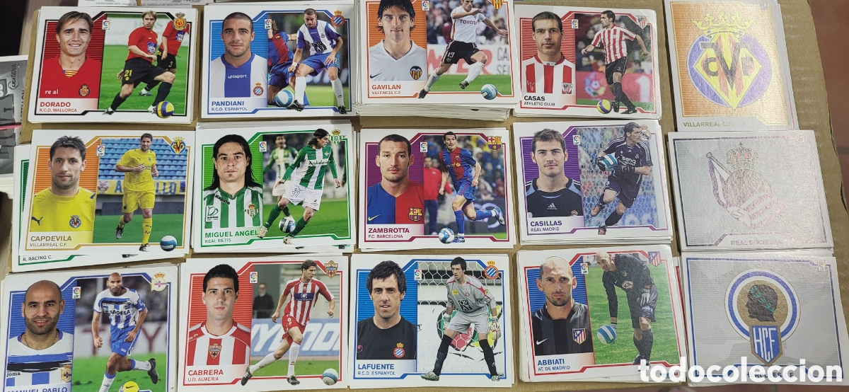 Cromos de f&uacute;tbol: LOTE 188 CROMOS FUTBOL LIGA 07-08 2007 2008 EDICIONES ESTE