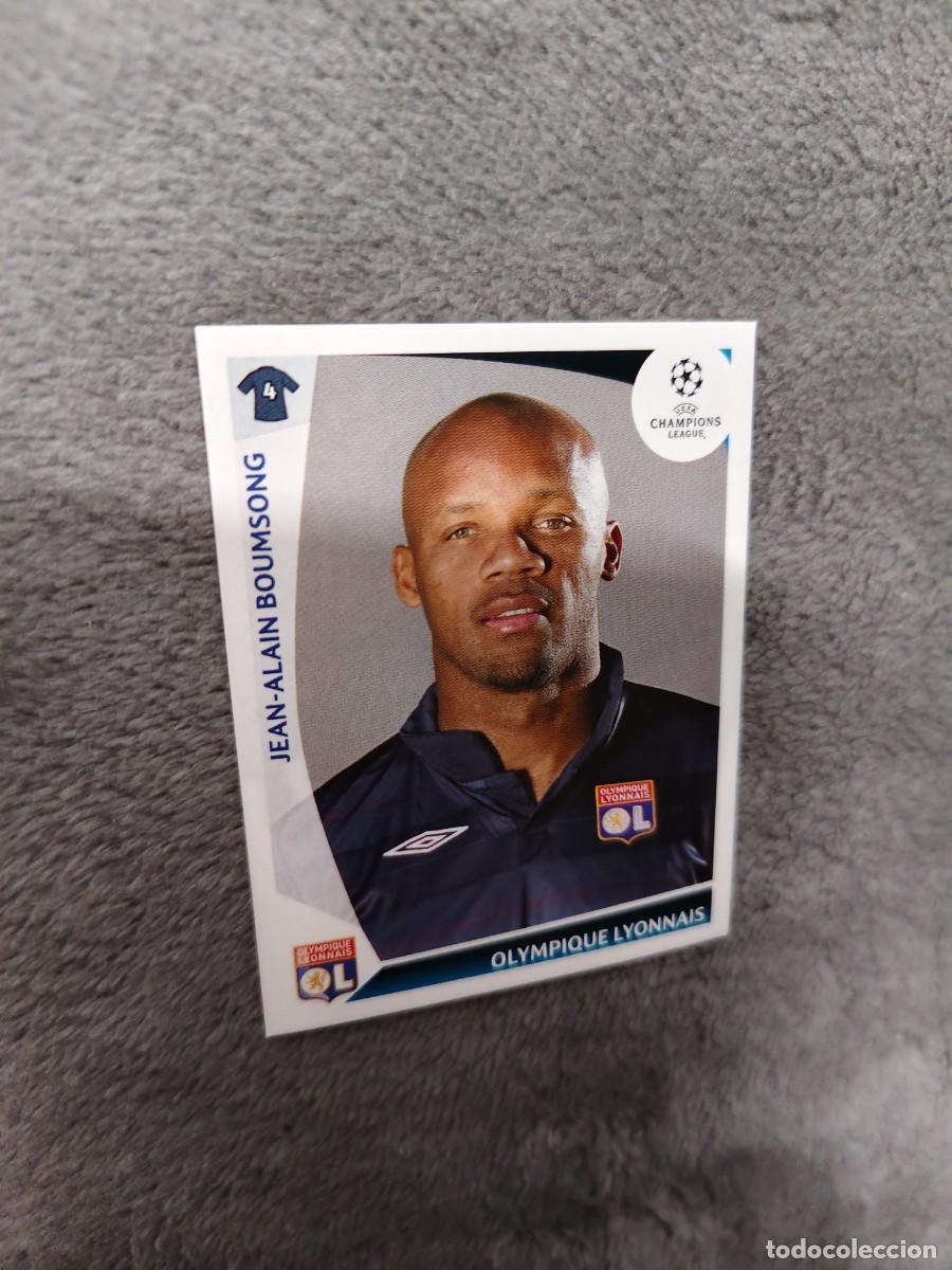 Cromos de f&uacute;tbol: 296 CHAMPIONS LEAGUE 09 10 PANINI JEAN-ALAIN BOUMSONG OLYMPIQUE LYONNAIS 2009 2010 UCL AAA
