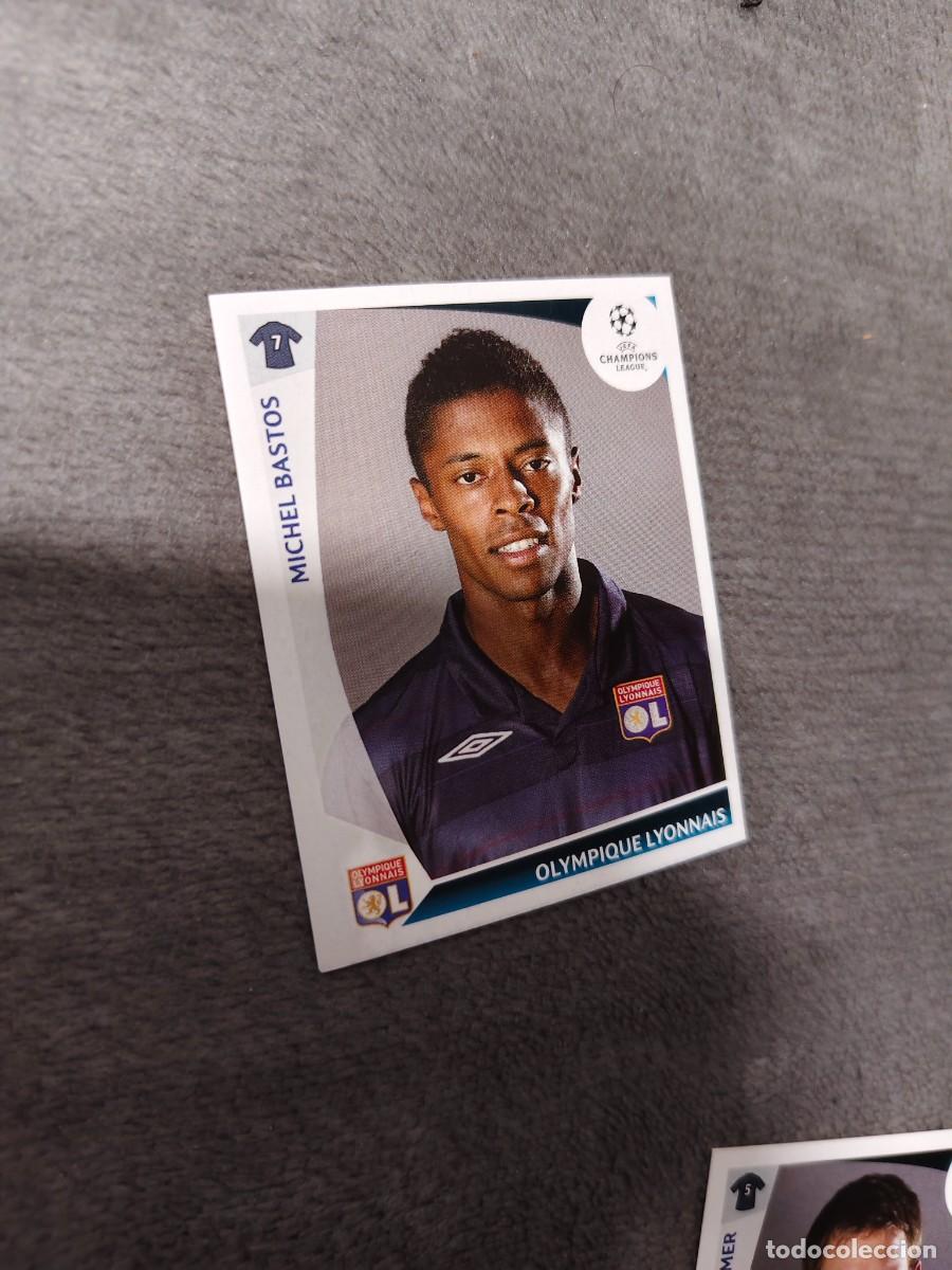 Cromos de f&uacute;tbol: 301 CHAMPIONS LEAGUE 09 10 PANINI MICHEL BASTOS OLYMPIQUE LYONNAIS 2009 2010 UCL AAA