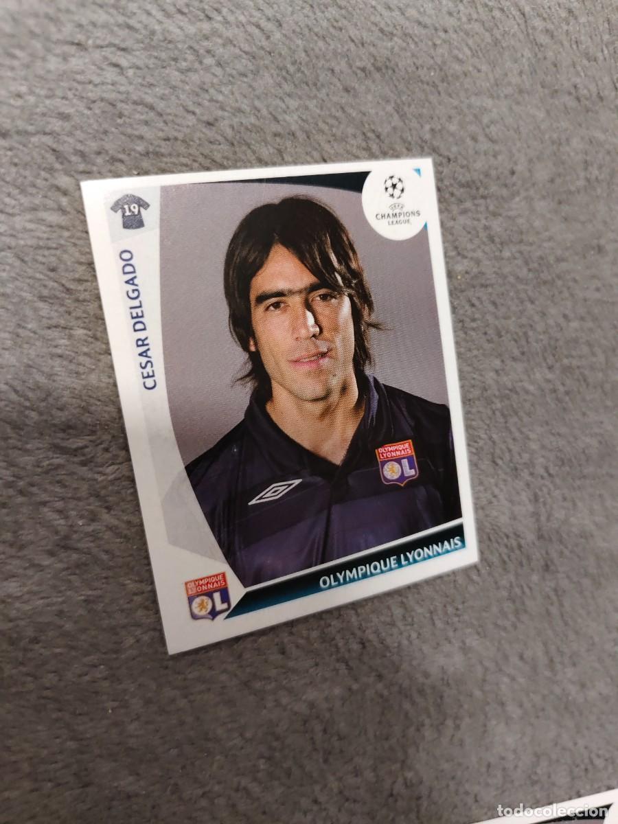 Cromos de f&uacute;tbol: 304 CHAMPIONS LEAGUE 09 10 PANINI CESAR DELGADO OLYMPIQUE LYONNAIS 2009 2010 UCL AAA