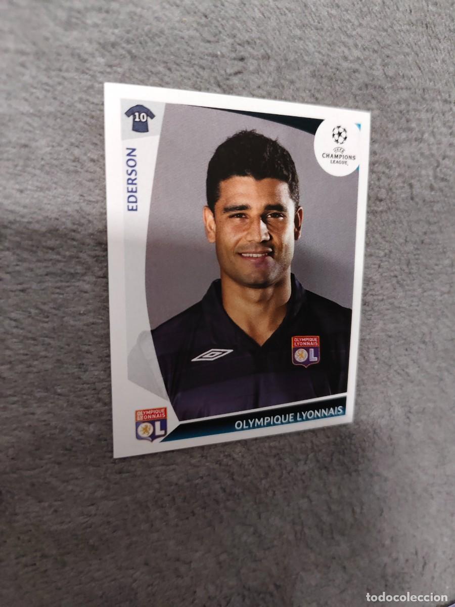Cromos de f&uacute;tbol: 305 CHAMPIONS LEAGUE 09 10 PANINI EDERSON OLYMPIQUE LYONNAIS 2009 2010 UCL AAA