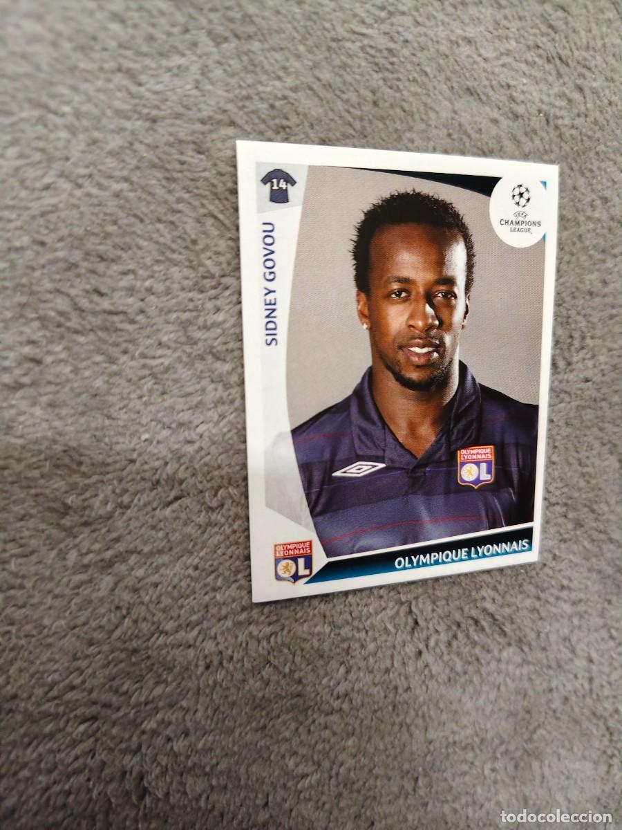 Cromos de f&uacute;tbol: 308 CHAMPIONS LEAGUE 09 10 PANINI SIDNEY GOVOU OLYMPIQUE LYONNAIS 2009 2010 UCL AAA
