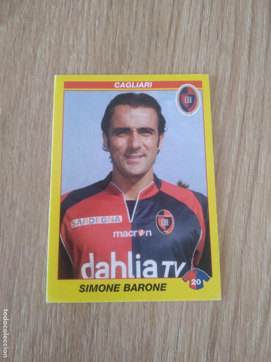 Cromos de Futebol: 88 SIMONE BARONE CAGLIARI CROMO FUTBOL PANINI LIGA ITALIA 2009-2010 CALCIATORI 09-10