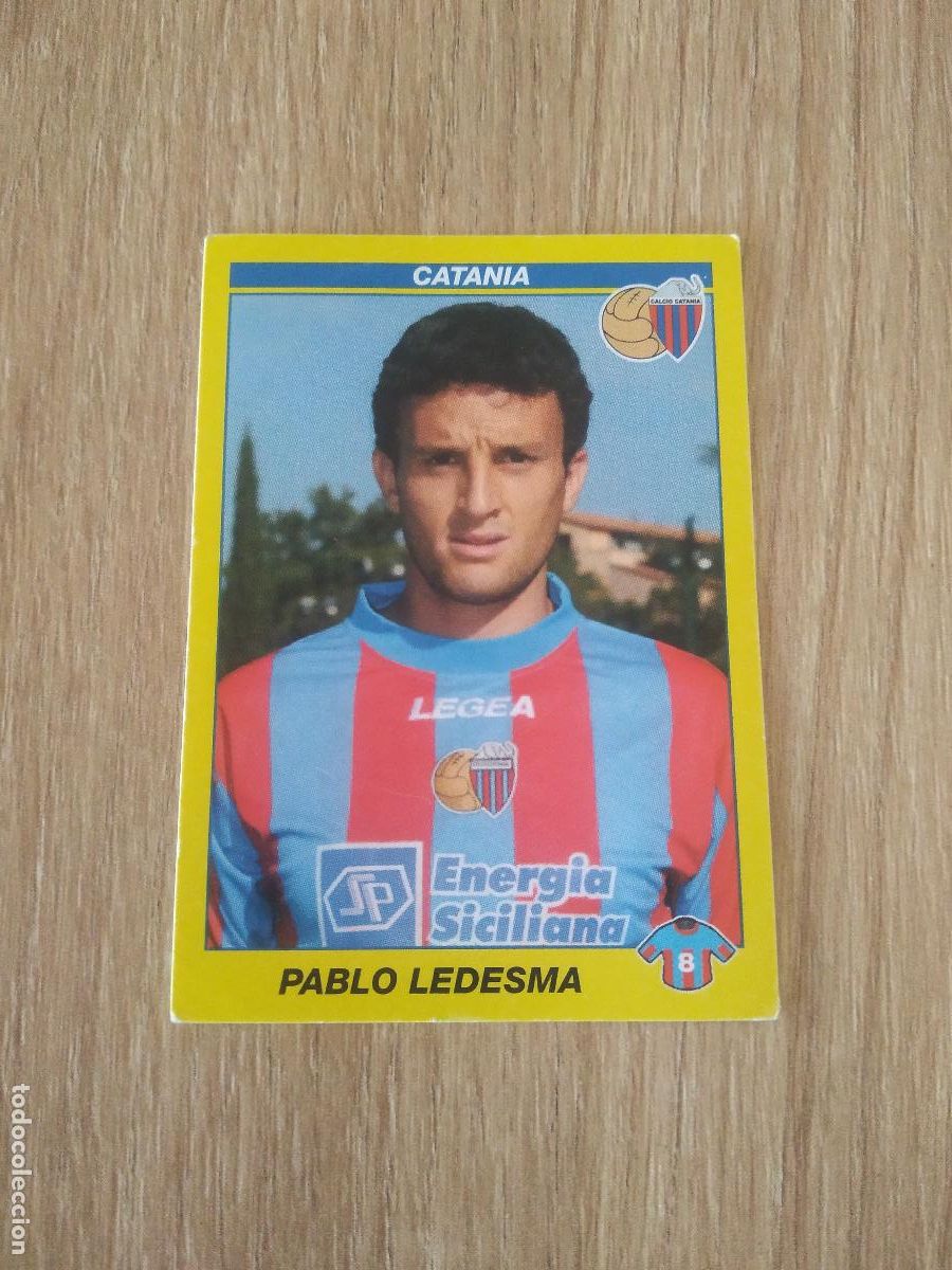Cromos de Futebol: 113 PABLO LEDESMA CATANIA CROMO FUTBOL PANINI LIGA ITALIA 2009-2010 CALCIATORI 09-10