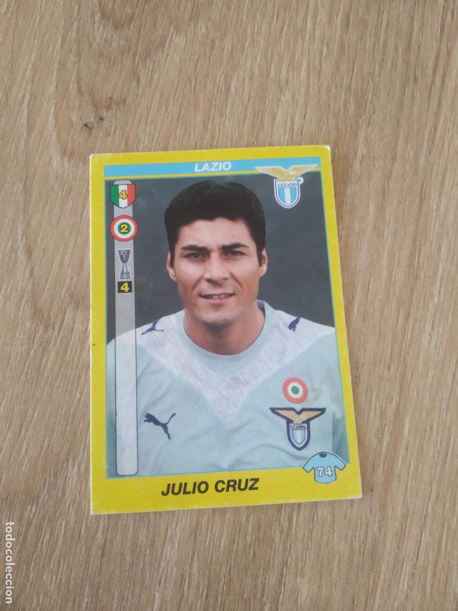 Cromos de f&uacute;tbol: 263 JULIO CRUZ LAZIO CROMO FUTBOL PANINI LIGA ITALIA 2009-2010 CALCIATORI 09-10