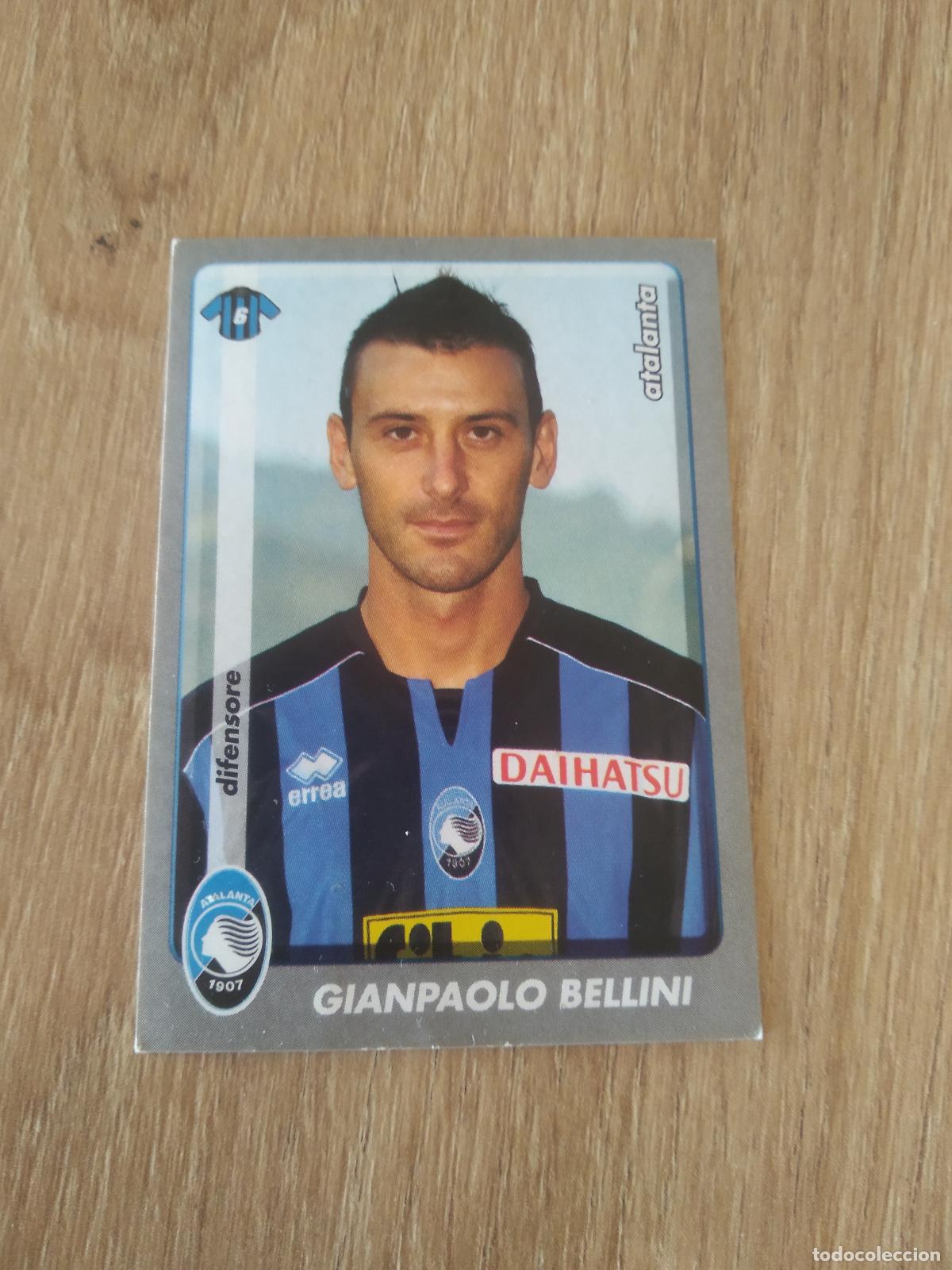Cromos de f&uacute;tbol: 3 GIANPAOLO BELLINI ATALANTA CROMO FUTBOL PANINI LIGA ITALIA 2008-2009 CALCIATORI 08-09