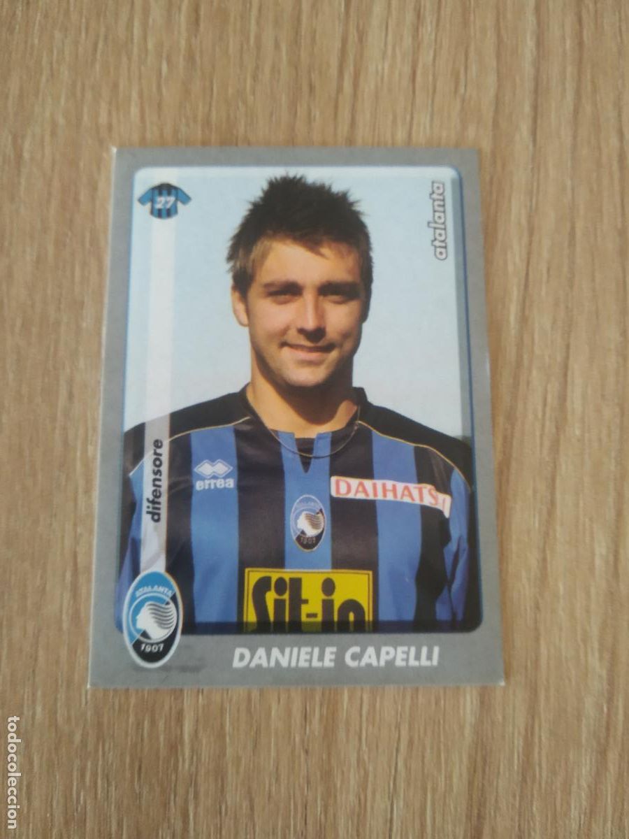 Cromos de f&uacute;tbol: 11 DANIELE CAPELLI ATALANTA CROMO FUTBOL PANINI LIGA ITALIA 2008-2009 CALCIATORI 08-09