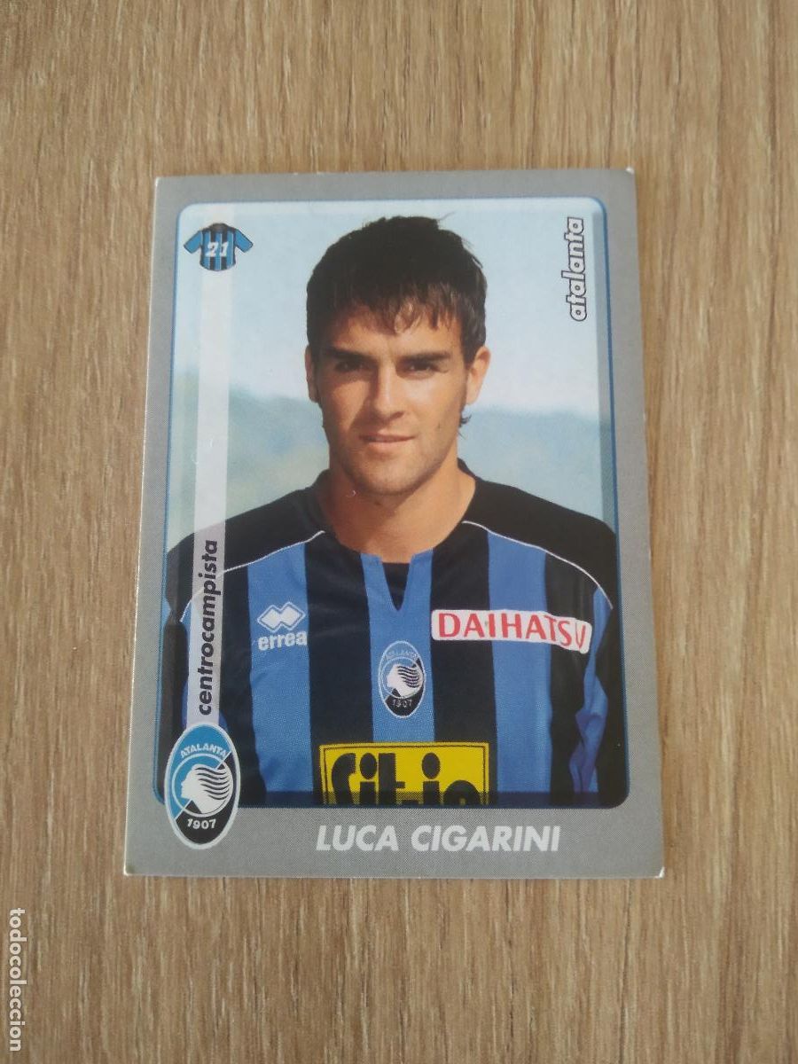 Cromos de f&uacute;tbol: 16 LUCA CIGARINI ATALANTA CROMO FUTBOL PANINI LIGA ITALIA 2008-2009 CALCIATORI 08-09