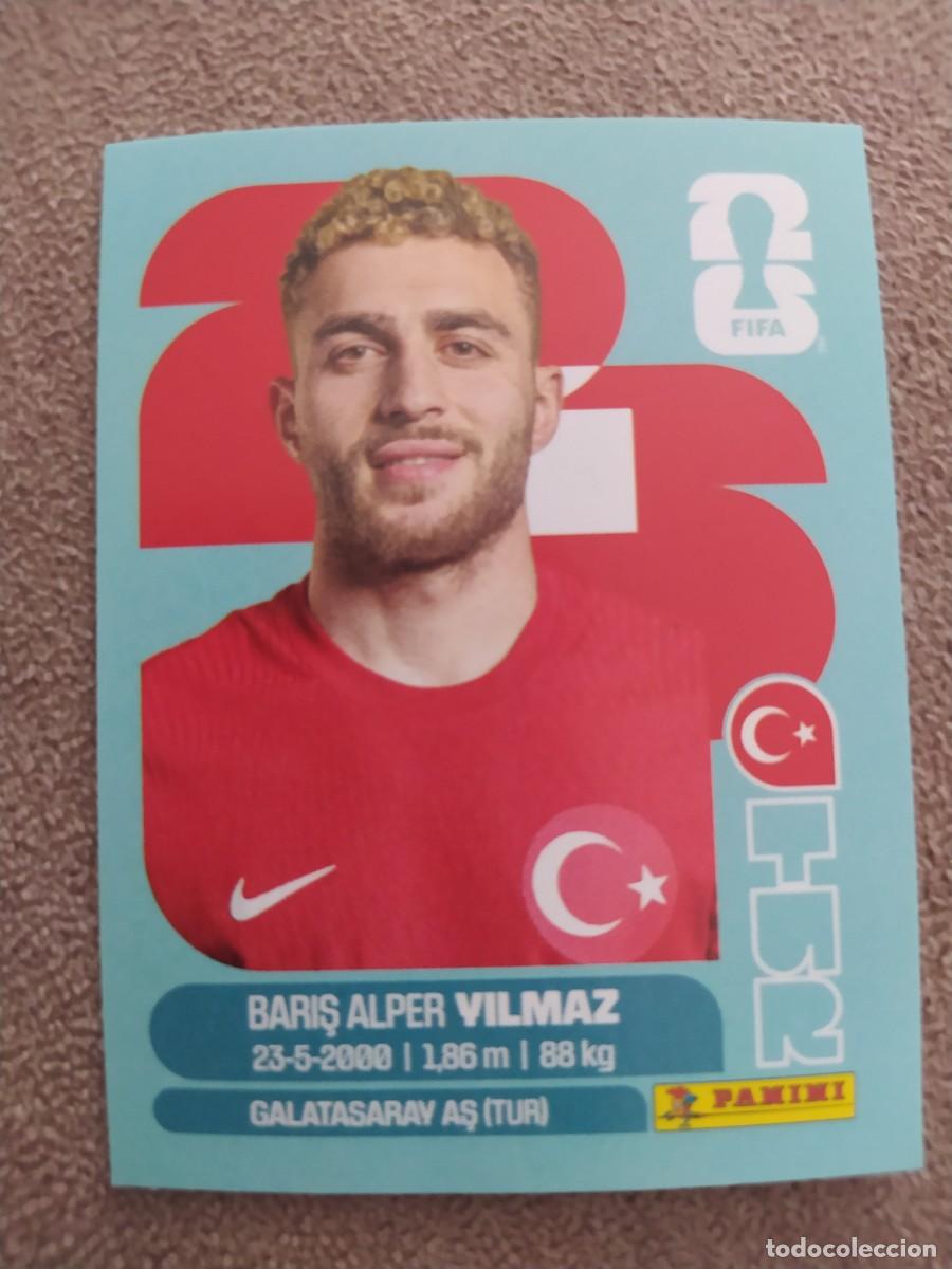 Cromos de f&uacute;tbol: TUR 18 TUR18 Baris VILMAZ Turqu&iacute;a Mundial 2026 Panini