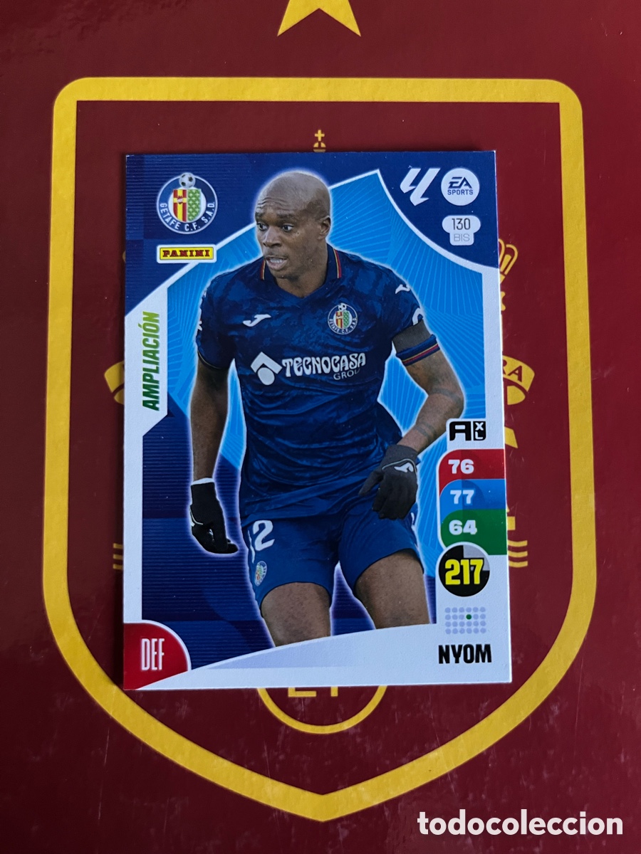 Figurine di Calcio: 130 BIS NYOM AMPLIACI&Oacute;N ADRENALYN 2024 2025 24 25 GETAFE