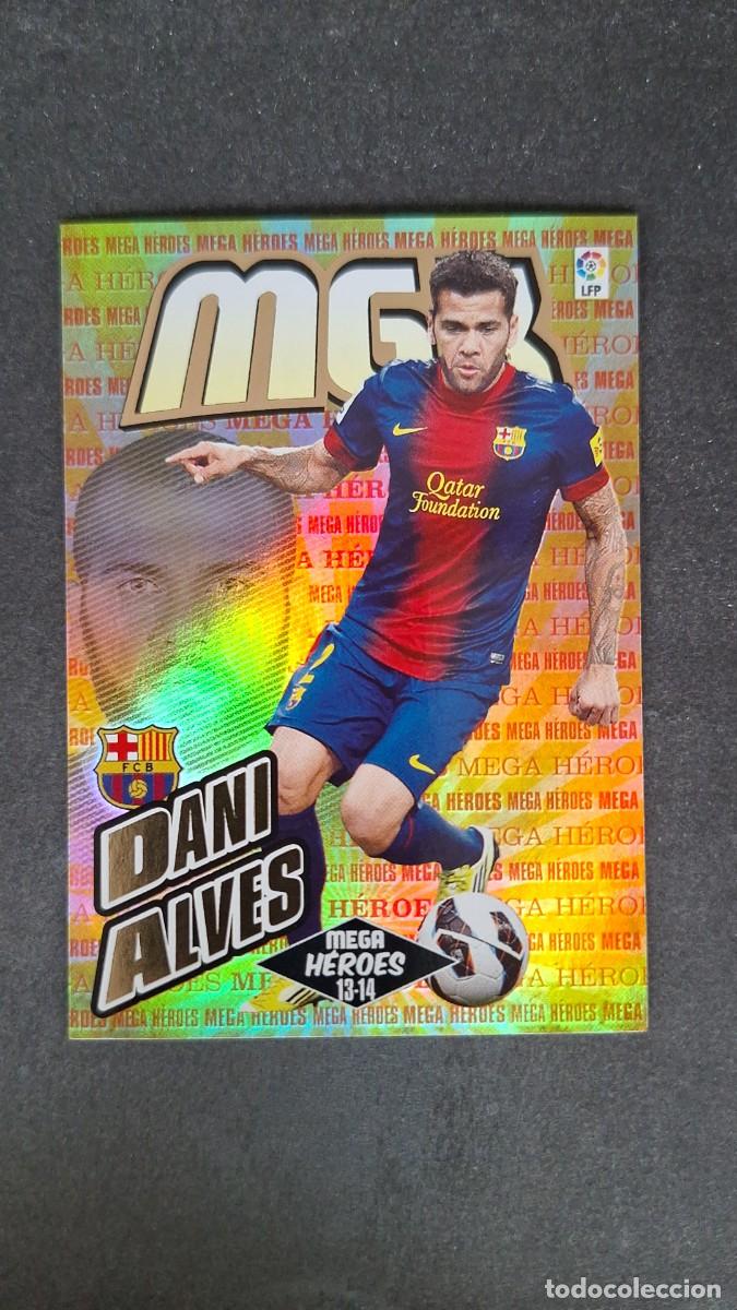 Football Stickers: L1 DANI ALVES F. C. BARCELONA MEGA HEROES 365 PANINI MEGACRACKS 2013 2014 13 14