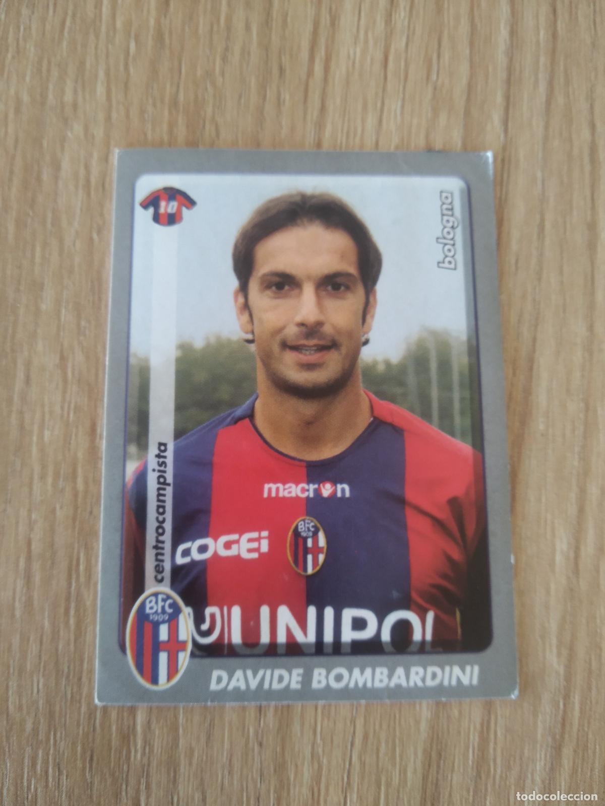 Football Stickers: 41 DAVIDE BOMBARDINI BOLOGNA CROMO FUTBOL PANINI LIGA ITALIA 2008-2009 CALCIATORI 08-09