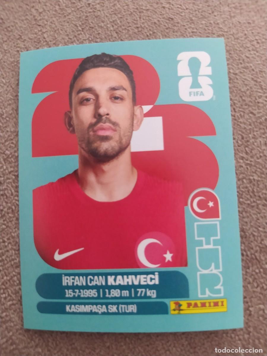 Football Stickers: TUR 15 Irfan can KAHVECI Turqu&iacute;a mundial 2026 panini