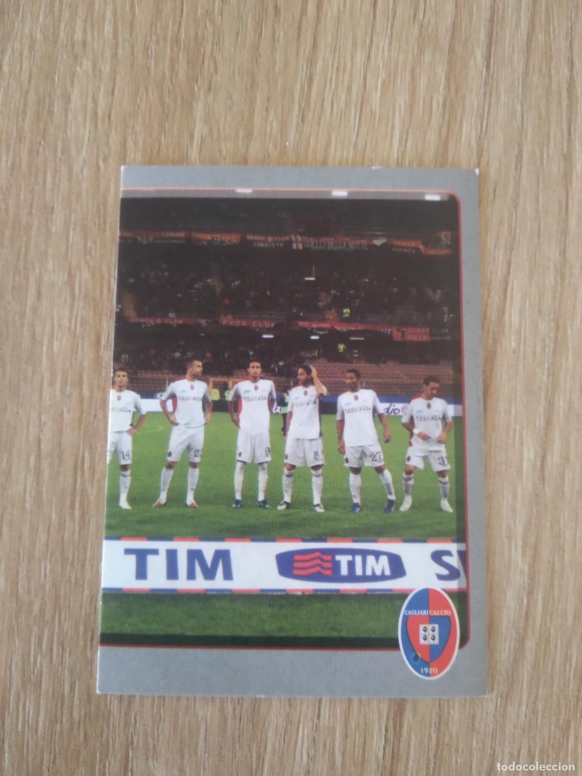Football Stickers: 55 EQUIPO PLANTILLA CAGLIARI CROMO FUTBOL PANINI LIGA ITALIA 2008-2009 CALCIATORI 08-09