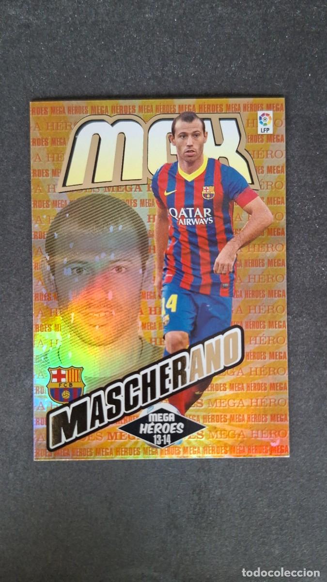 Football Stickers: L1 MACHERANO F. C. BARCELONA MEGA HEROES 367 BIS PANINI MEGACRACKS 2013 2014 13 14
