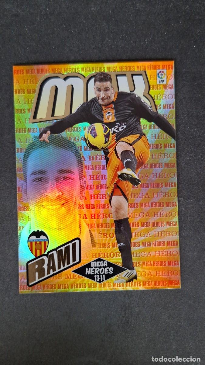 Football Stickers: L1 RAMI VALENCIA C. F. MEGA HEROES 369 PANINI MEGACRACKS 2013 2014 13 14