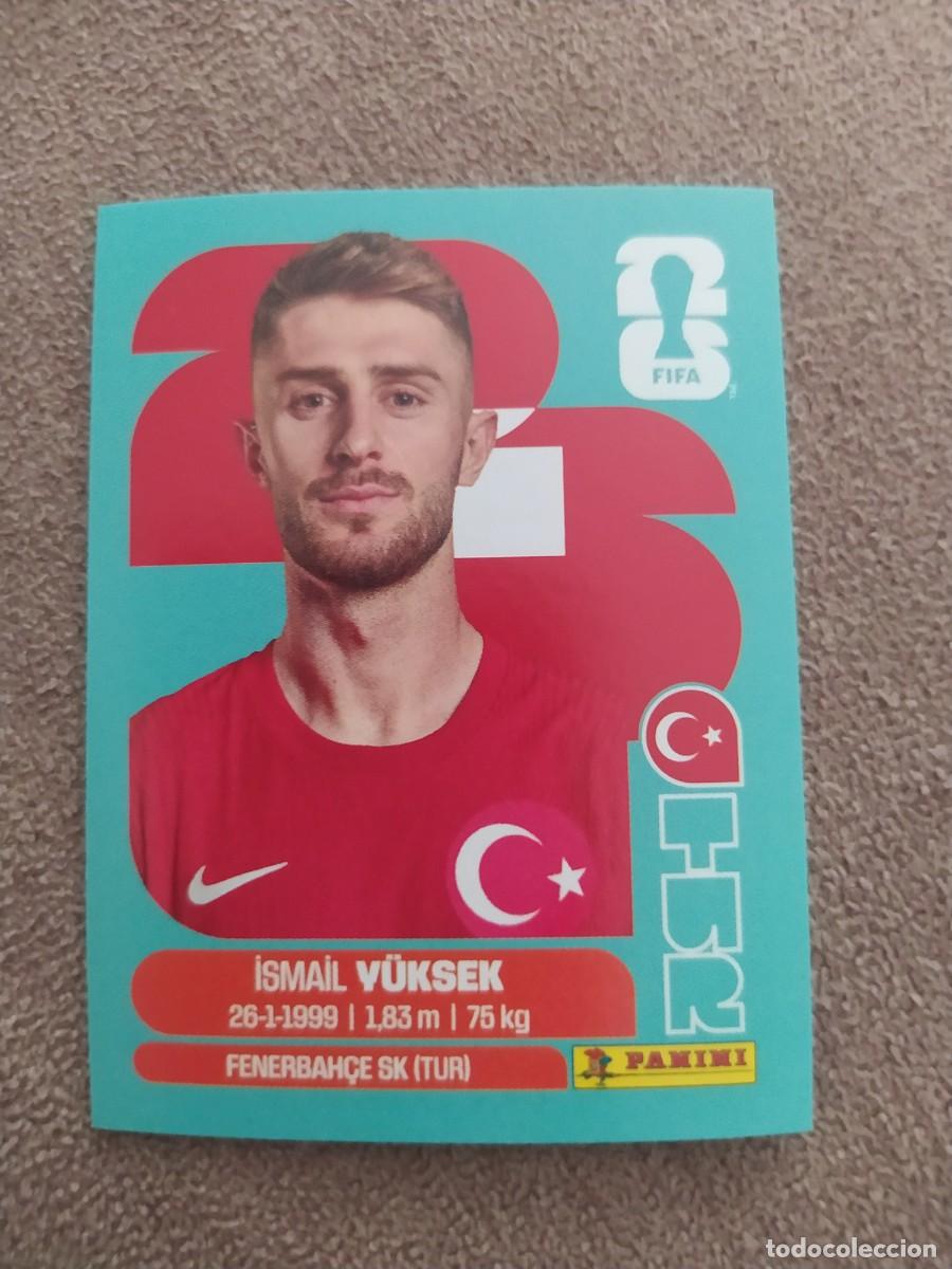 Football Stickers: TUR 10 Ismail YUKSEK Turqu&iacute;a mundial 2026 panini