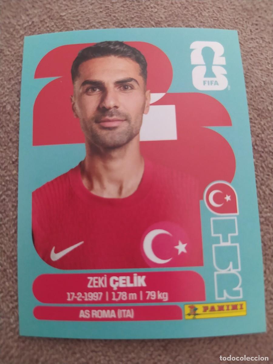 Cromos de f&uacute;tbol: TUR 04 TUR4 Zeki &Ccedil;ELIK 4 Turqu&iacute;a Mundial 2026 Panini