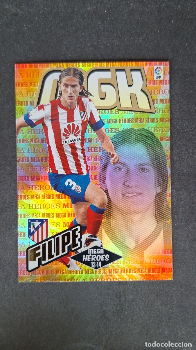 Cromos de f&uacute;tbol: L1 FILIPE ATLETICO DE MADRID MEGA HEROES 372 PANINI MEGACRACKS 2013 2014 13 14