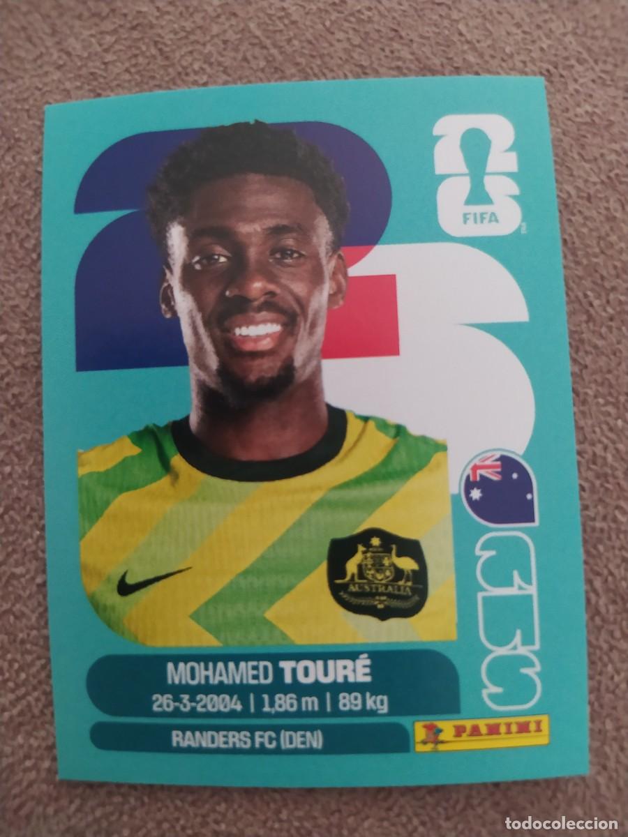 Cromos de f&uacute;tbol: AUS 20 Mohamed TOURE Australia mundial 2026 panini