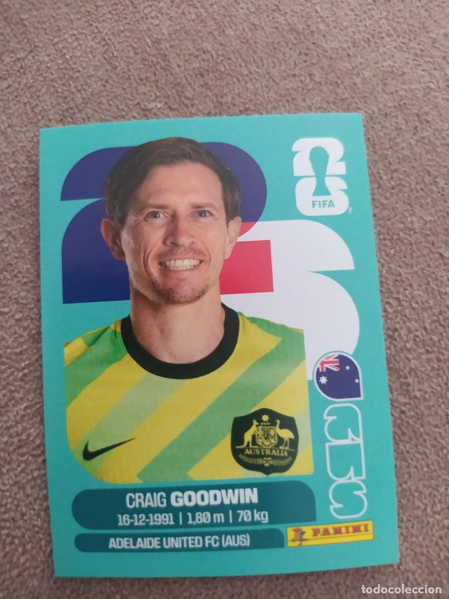 Cromos de f&uacute;tbol: AUS 17 Craig GOODWIN Australia mundial 2026 panini