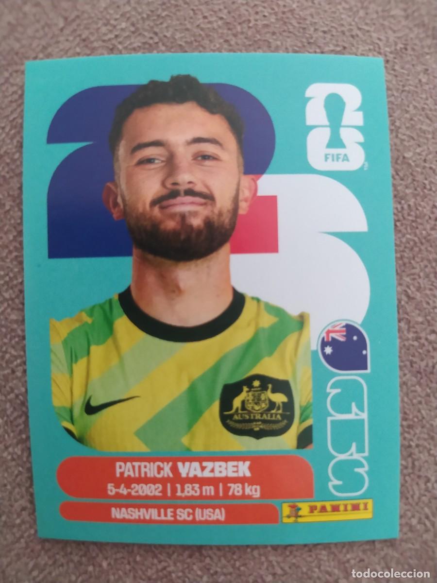 Cromos de f&uacute;tbol: AUS 16 Patrick YAZBEK Australia mundial 2026 panini