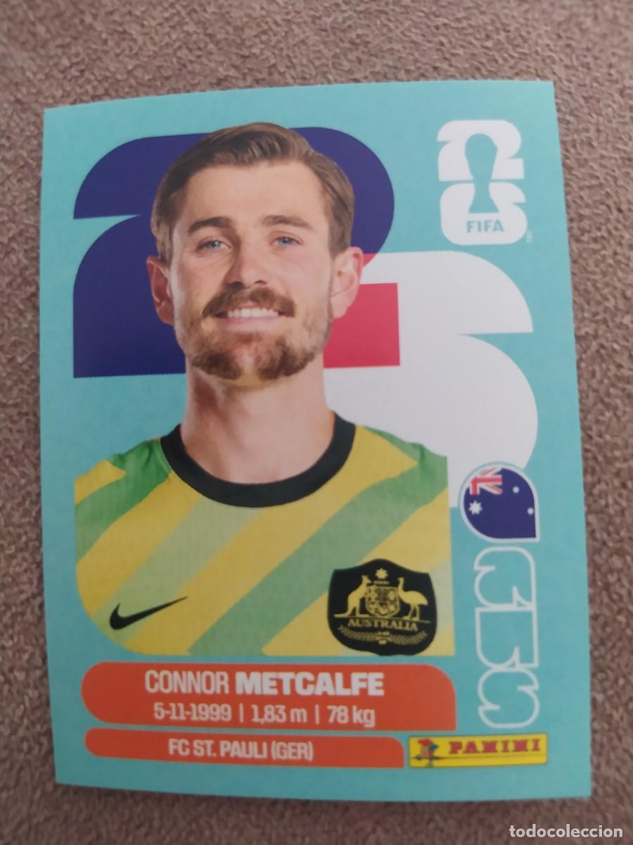Cromos de f&uacute;tbol: AUS 15 Connor METCALFE Australia mundial 2026 panini