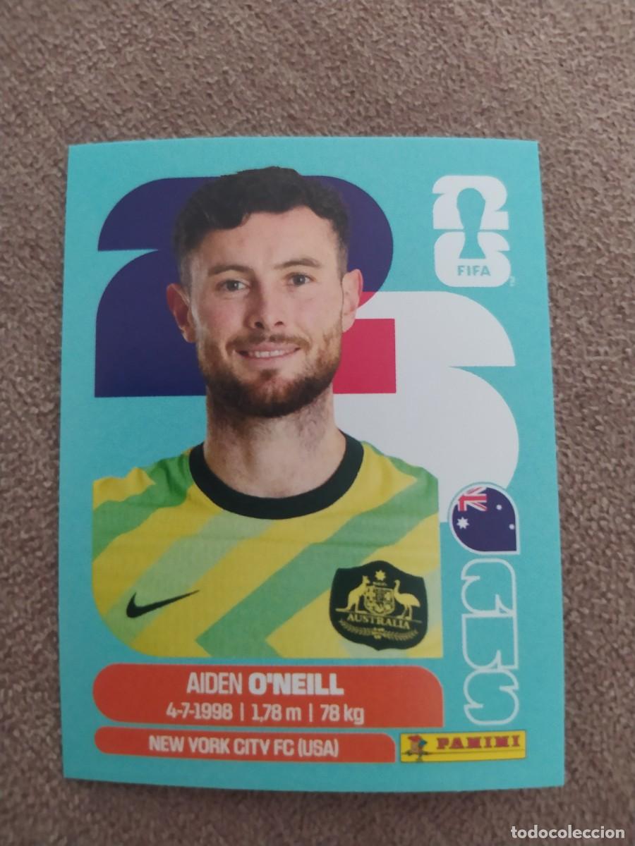 Cromos de f&uacute;tbol: AUS 14 Aiden O'NEILL Australia mundial 2026 panini